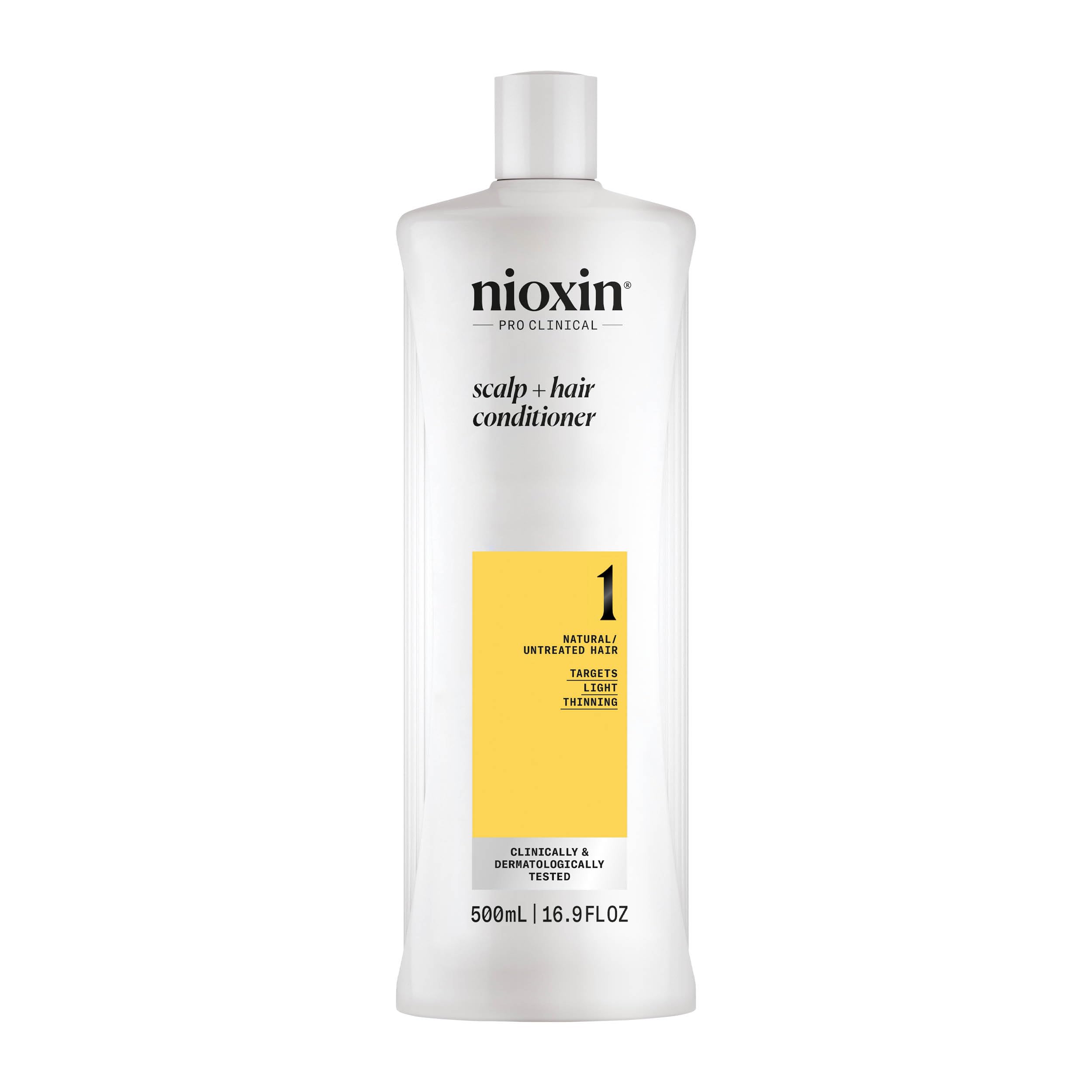 Nioxin System 3 Scalp + Hair Thickening Shampoo | For Colored, Dry, & Damaged Hair with Light Thinning | Maintain Vibrant Color | Strengthen & Nourish with Niacinamide & Biotin | 10.1 Fl Oz